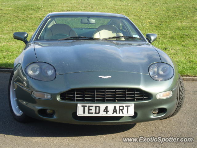 Aston Martin DB7 spotted in Tintagel, United Kingdom