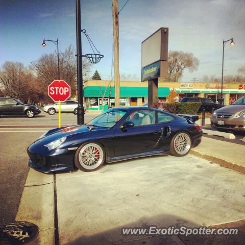 Porsche 911 Turbo spotted in Morton Grove, Illinois
