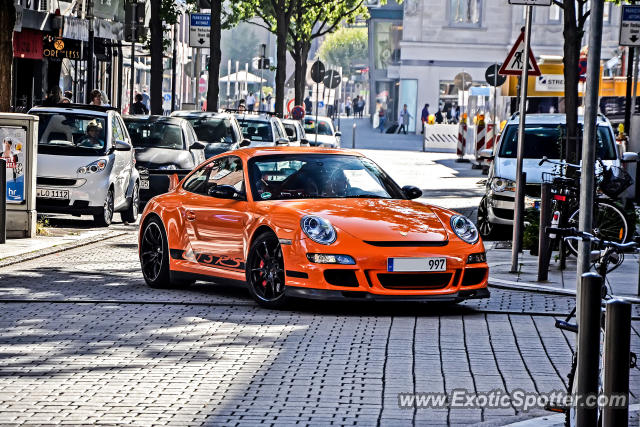 Porsche 911 GT3 spotted in Frankfurt, Germany