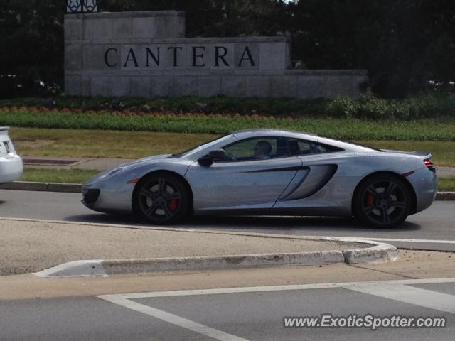 Mclaren MP4-12C spotted in Naperville, Illinois