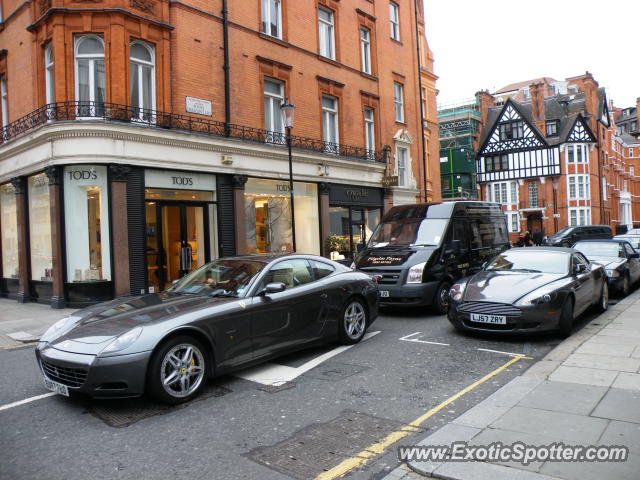Ferrari 612 spotted in London, United Kingdom