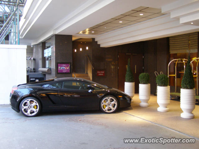 Lamborghini Gallardo spotted in London, United Kingdom