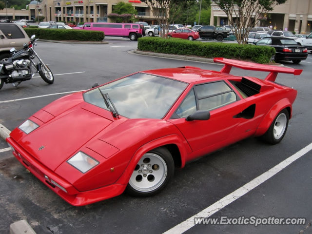 Lamborghini Countach spotted in Atlanta, Georgia