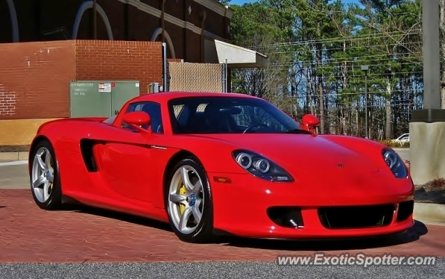 Porsche Carrera GT spotted in Alpharetta, Georgia