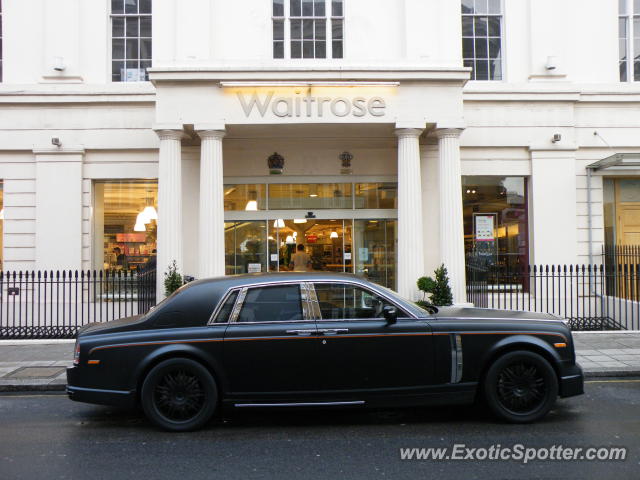 Rolls Royce Phantom spotted in London, United Kingdom