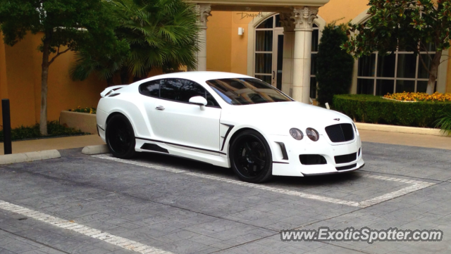 Bentley Continental spotted in Dallas, Texas
