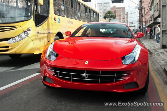 Ferrari FF spotted in Curitiba, Brazil