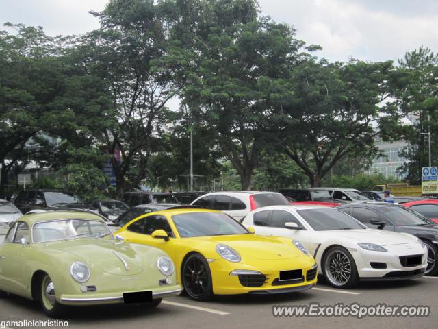 Porsche 356 spotted in Jakarta, Indonesia