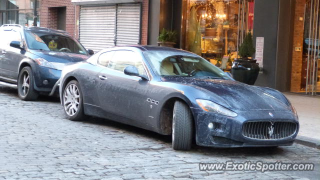 Maserati GranTurismo spotted in NYC, New York