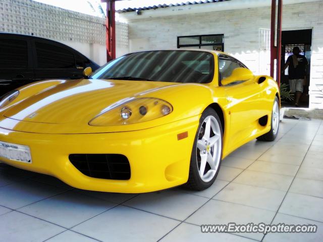 Ferrari 360 Modena spotted in João Pessoa, PB, Brazil