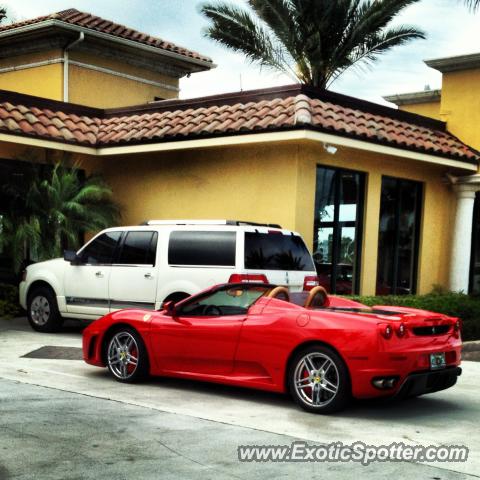Ferrari F430 spotted in Pompano Beach, Florida