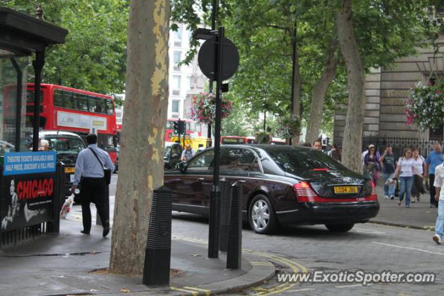 Mercedes Maybach spotted in London, United Kingdom