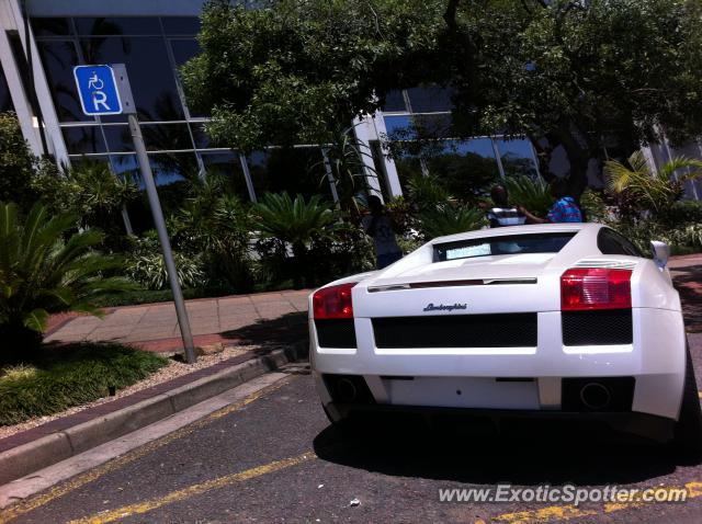 Lamborghini Gallardo spotted in Durban, South Africa