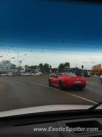 Ferrari 599GTB spotted in Springfield, South Africa