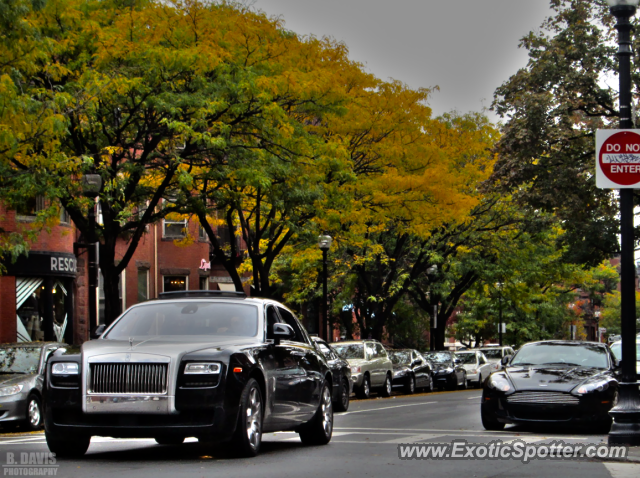 Rolls Royce Ghost spotted in Boston, Massachusetts