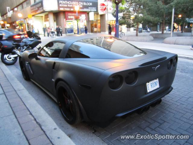 Chevrolet Corvette Z06 spotted in Toronto, Canada