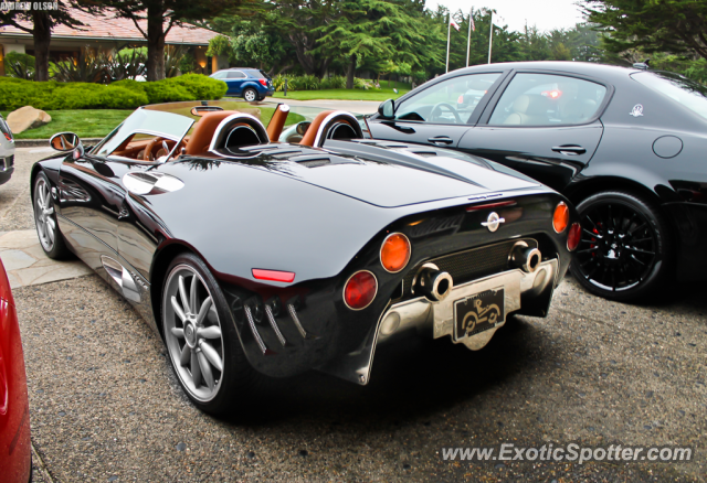 Spyker C8 spotted in Pebble Beach, California