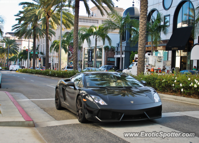 Lamborghini Gallardo spotted in Beverly Hills, California