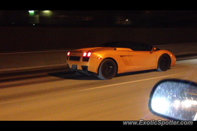 Lamborghini Gallardo spotted in Toronto, Canada