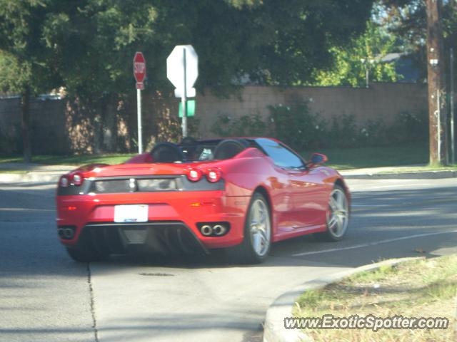 Ferrari F430 spotted in Carmel Valley, California