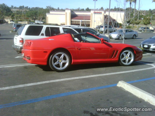 Ferrari 575M spotted in Carmel Valley, California
