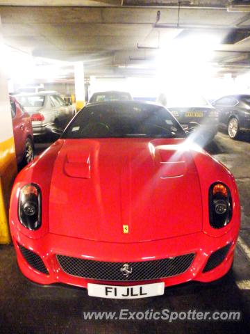 Ferrari 599GTO spotted in London, United Kingdom