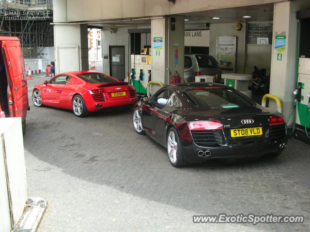 Audi R8 spotted in London, United Kingdom