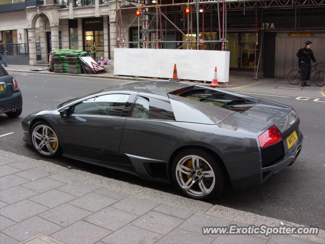 Lamborghini Murcielago spotted in London, United Kingdom