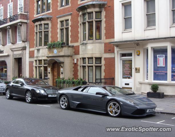 Lamborghini Murcielago spotted in London, United Kingdom