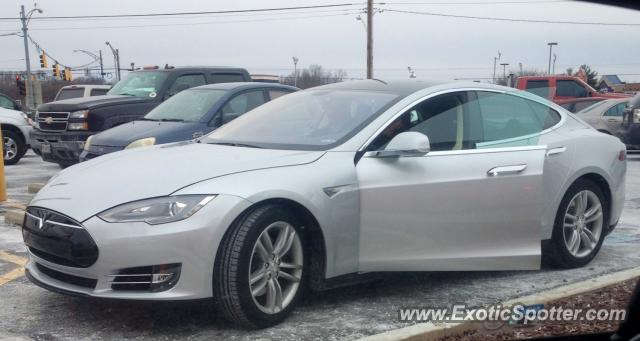 Tesla Model S spotted in Westminster, Maryland