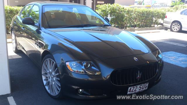 Maserati Quattroporte spotted in Brisbane, Australia