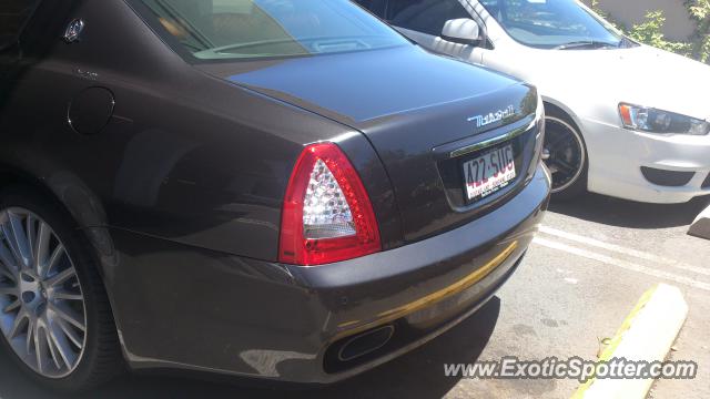Maserati Quattroporte spotted in Brisbane, Australia