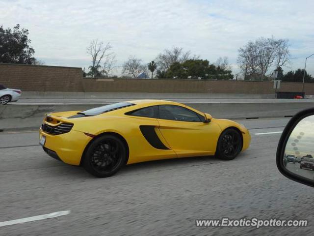 Mclaren MP4-12C spotted in .., California