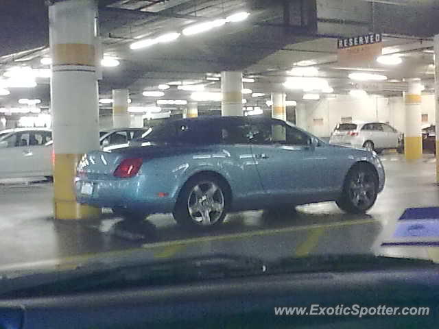 Bentley Continental spotted in Los Angeles, California