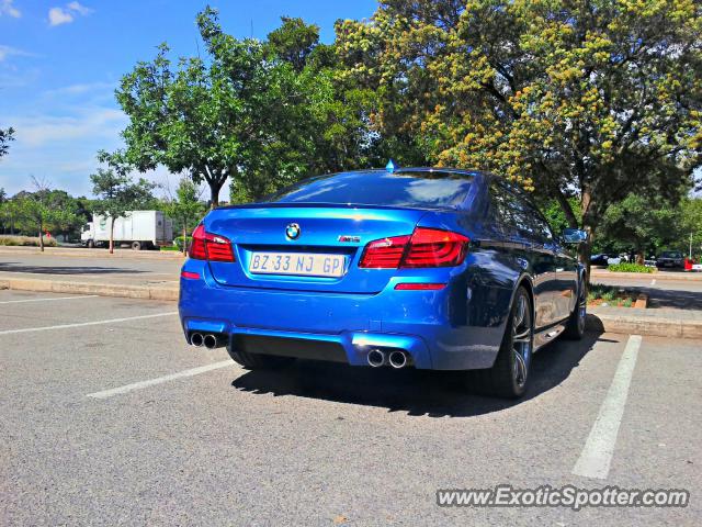 BMW M5 spotted in Johannesburg, South Africa
