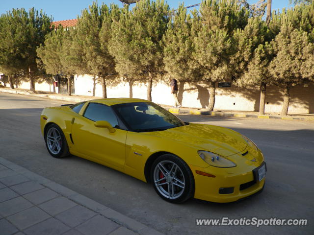 Chevrolet Corvette Z06 spotted in Amman, Jordan
