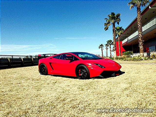 Lamborghini Gallardo spotted in Westbank, Louisiana
