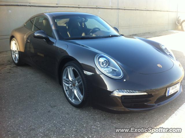 Porsche 911 spotted in Beirut, Lebanon