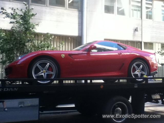 Ferrari 599GTB spotted in New York City, New York