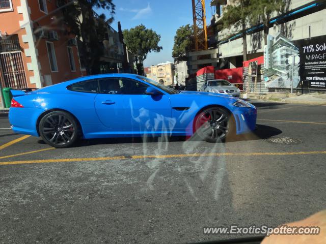 Jaguar XKR-S spotted in Cape Town, South Africa