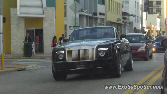 Rolls Royce Phantom spotted in Miami, Florida