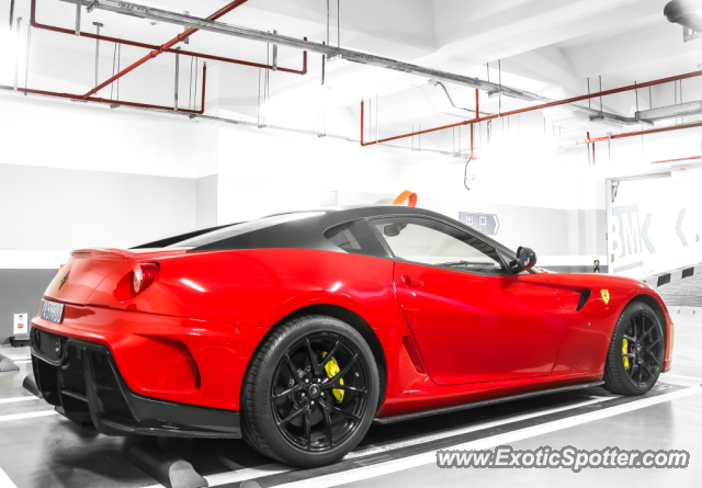 Ferrari 599GTB spotted in Shanghai, China