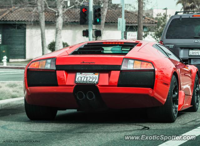 Lamborghini Murcielago spotted in Newport Beach, California