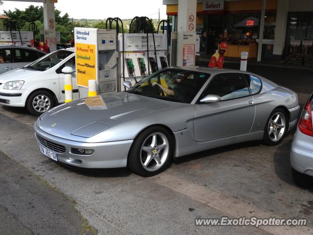 Ferrari 456 spotted in Pretoria, South Africa