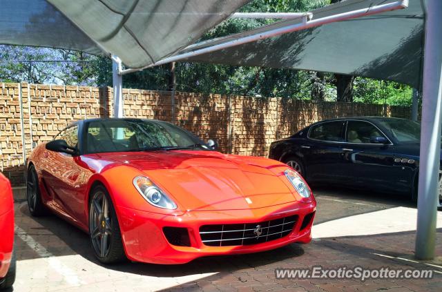 Ferrari 599GTB spotted in Sandton, South Africa