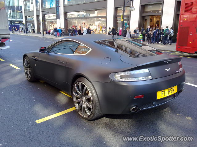 Aston Martin Vantage spotted in London, United Kingdom