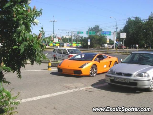 Lamborghini Gallardo spotted in Poznan, Poland