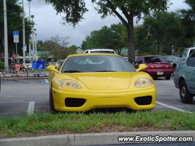 Ferrari 360 Modena spotted in Orlando, Florida