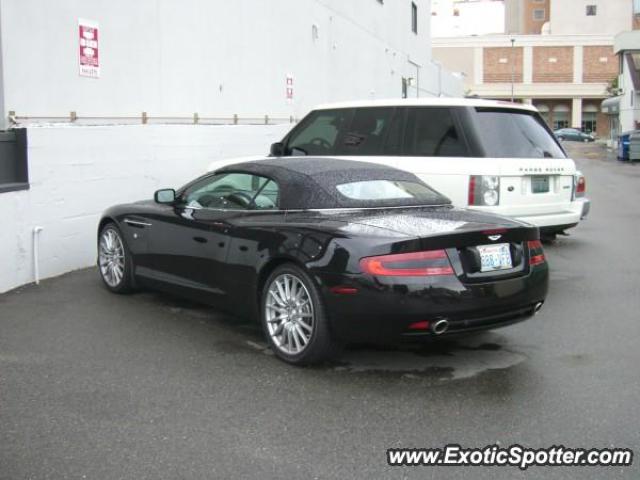 Aston Martin DB9 spotted in Seattle, Washington