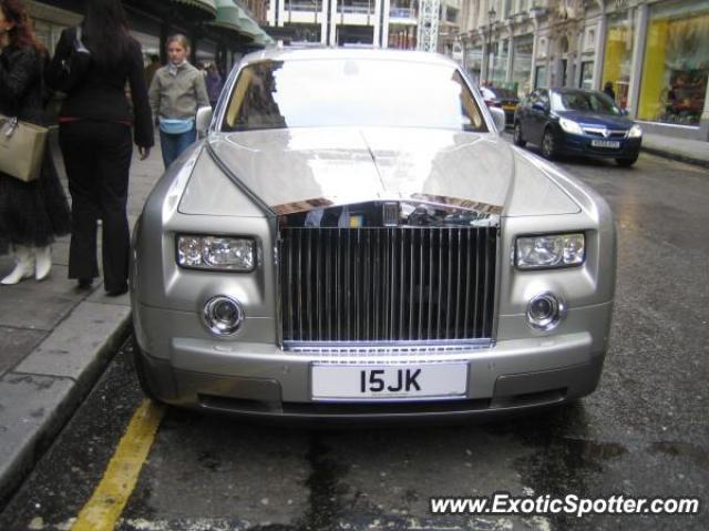 Rolls Royce Phantom spotted in London, United Kingdom